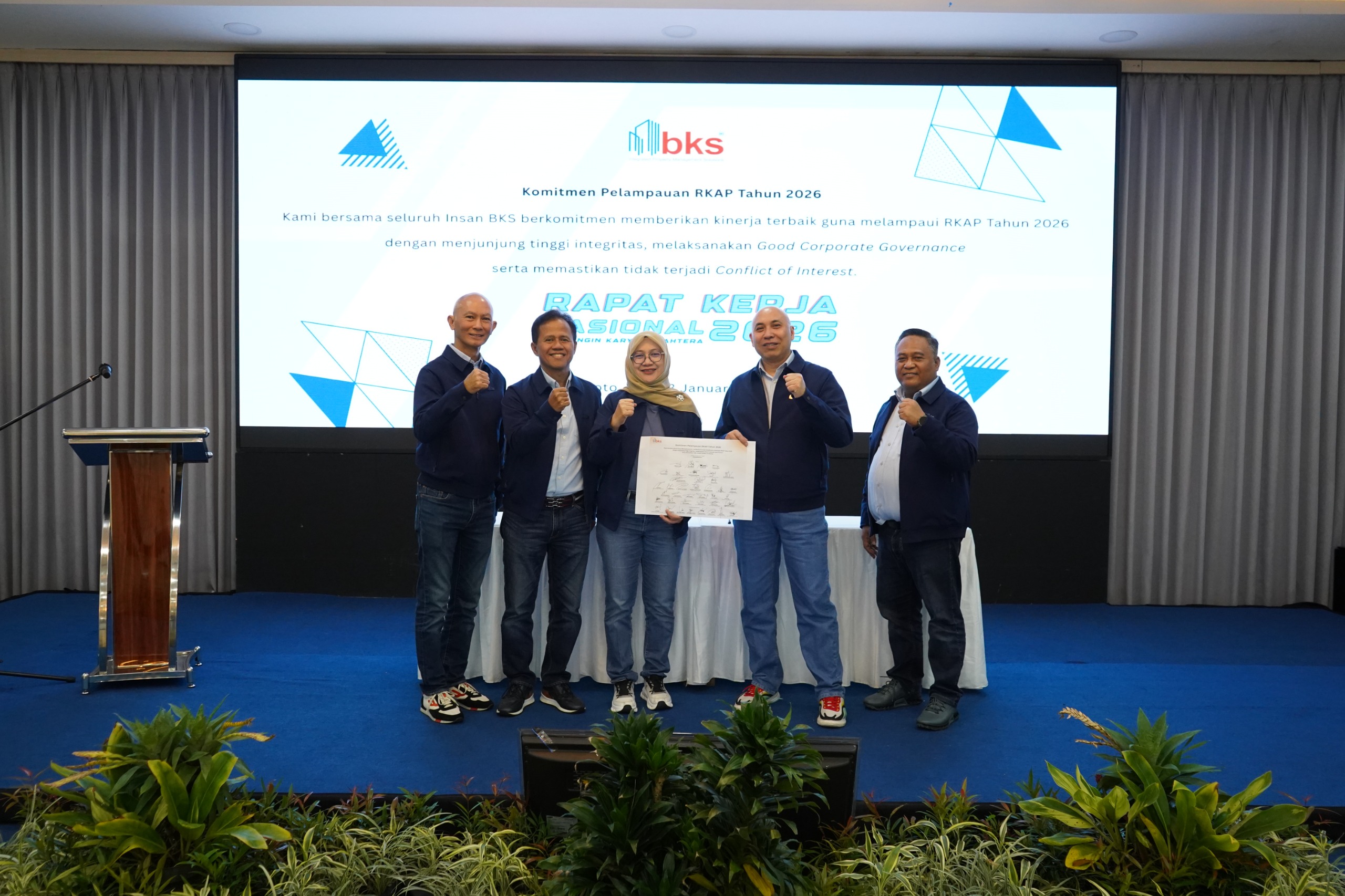 Rakernas PT BKS 2026 Tegaskan Semangat Kolaborasi “Together We Can”